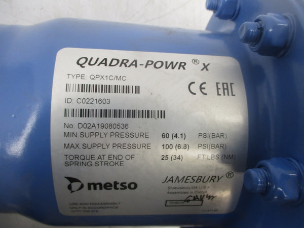 METSO QPX1C/MC 100PSI NSNP