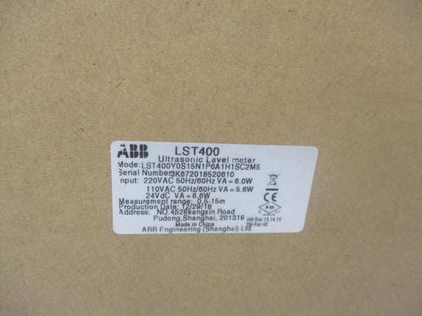 ABB LST400Y0S15N1P6A1H1SC2M5 110/220VAC NSMP