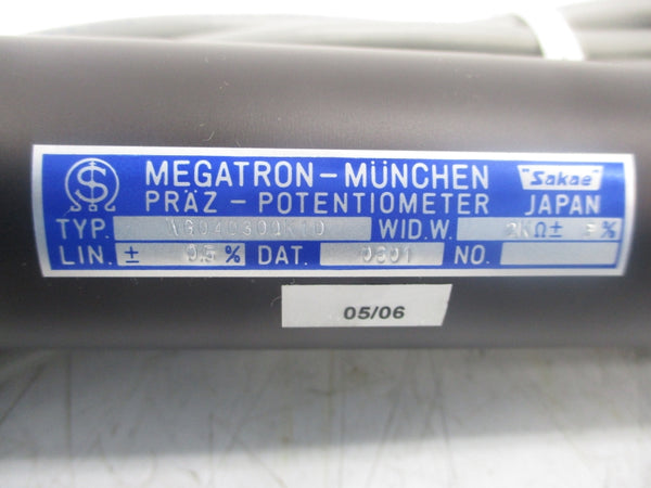 MEGATRON WG040300K10 NSNP