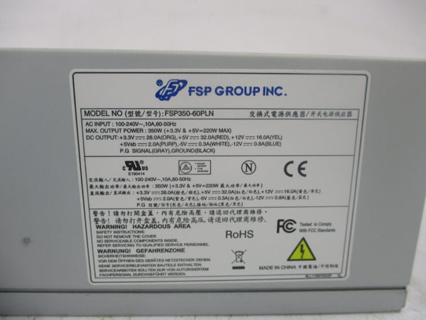 FSP GROUP FSP350-60PLN 100-240VAC 10A NSNP