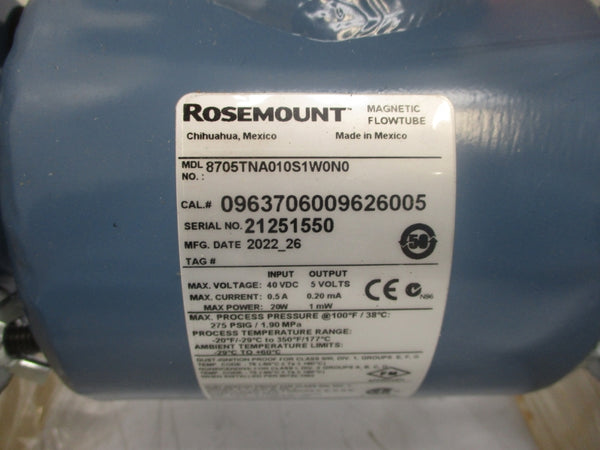 ROSEMOUNT 8705TNA010S1W0N0 40VDC 0.5A NSMP