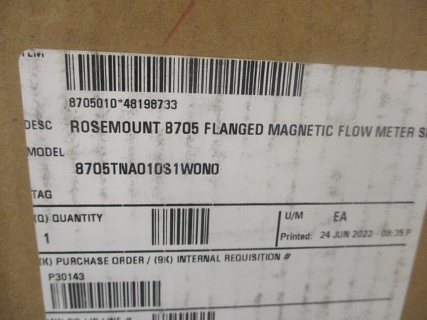 ROSEMOUNT 8705TNA010S1W0N0 40VDC 0.5A NSMP