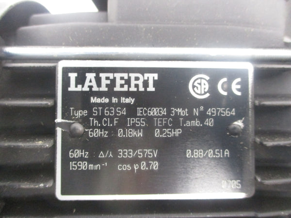 LAFERT ST63S4 333/575V 0.88/0.51A NSMP