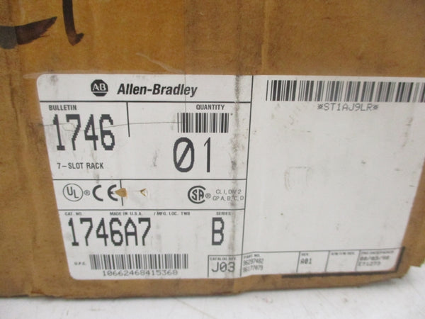 ALLEN BRADLEY 1746-A7 SER. B REV. J03 NSMP