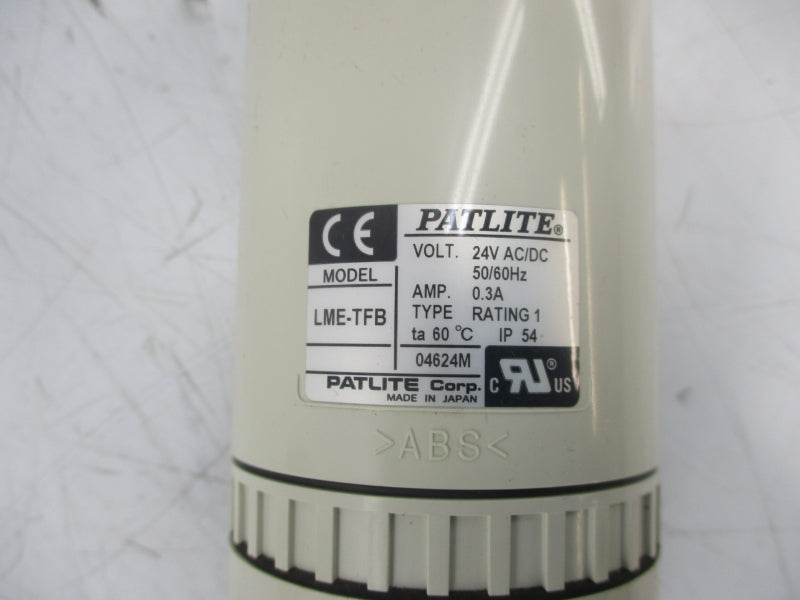 PATLITE LME-202TFB-RG 24VAC/DC 0.3A NSMP