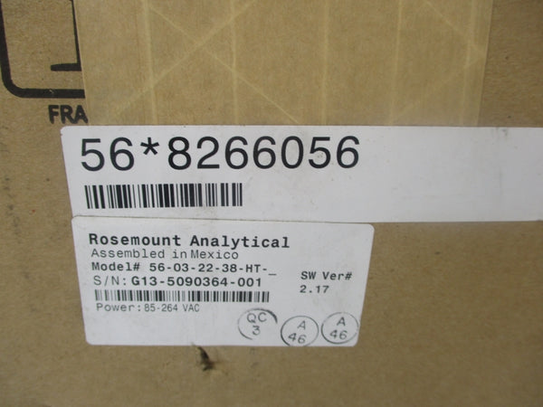 ROSEMOUNT 56-03-22-38-HT 85-264VAC NSMP