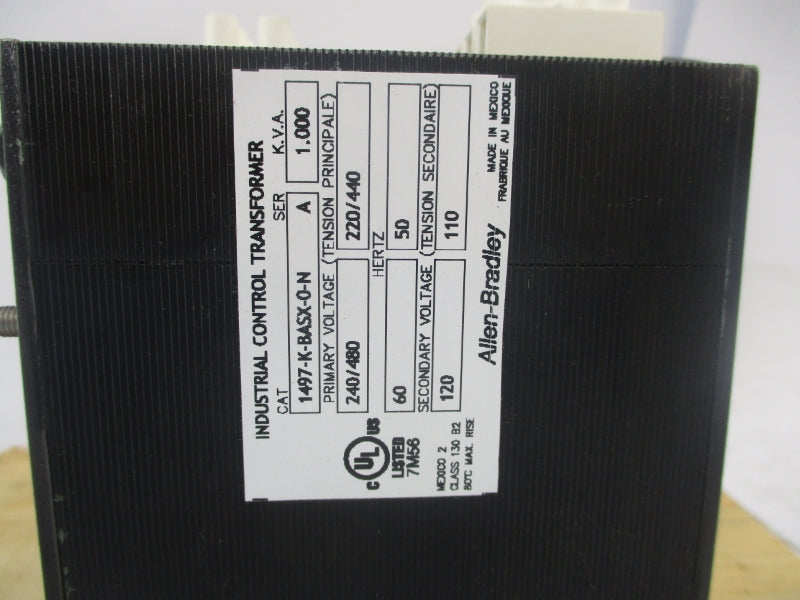 ALLEN BRADLEY 1497-K-BASX-0-N SER. A 240/480V NSMP