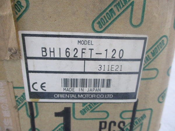 ORIENTAL MOTOR BHI62FT-120 115V 3.0A NSMP
