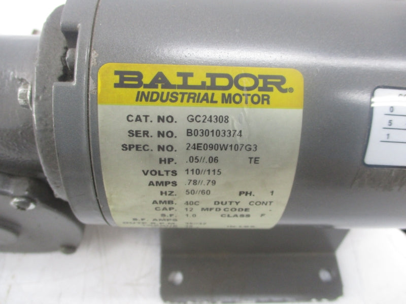 BALDOR GC24308 110/115V .78/.79A NSMP