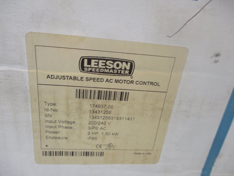LEESON 174937.00 200/240V NSMP