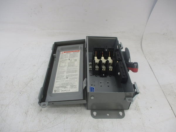 SQUARE D HU316AWK SER. F06 600V 30A NSMP