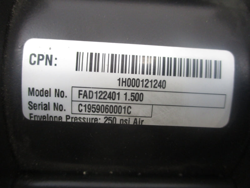 SCHRADER BELLOWS FAD1224011.500 250PSI NSNP