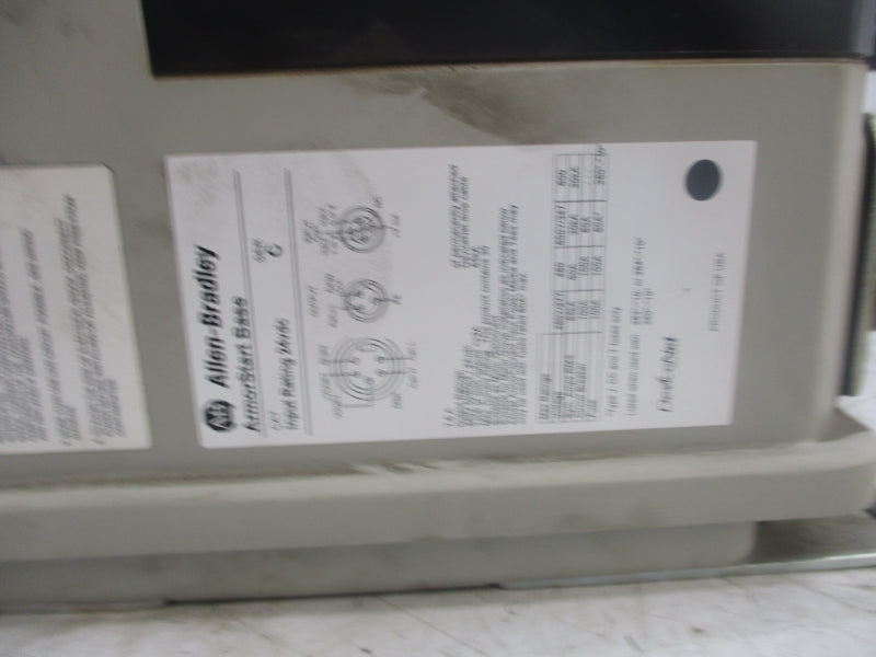 ALLEN BRADLEY 284D-FVD2P3Z-10-CRN-3 SER. C F/W 66.004 460V 3.5A (AS PICTURED) UNMP