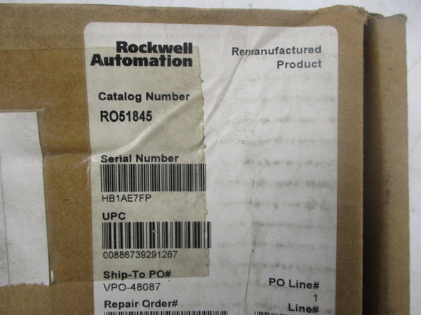ROCKWELL AUTOMATION RO51845 REMAN