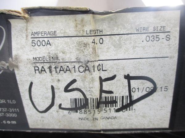 TREGASKISS RA11AA1CA1CL 500A (AS PICTURED) UNMP