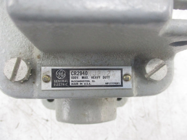 GENERAL ELECTRIC CR2940NJ202A 600V NSMP