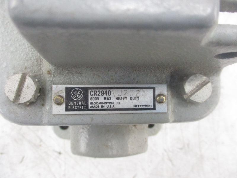 GENERAL ELECTRIC CR2940NJ202A 600V NSMP
