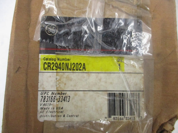 GENERAL ELECTRIC CR2940NJ202A 600V NSMP