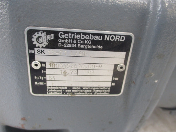NORD SK12-71L/40 SK71L/40 230/400V 2.6/1.5A NSNP