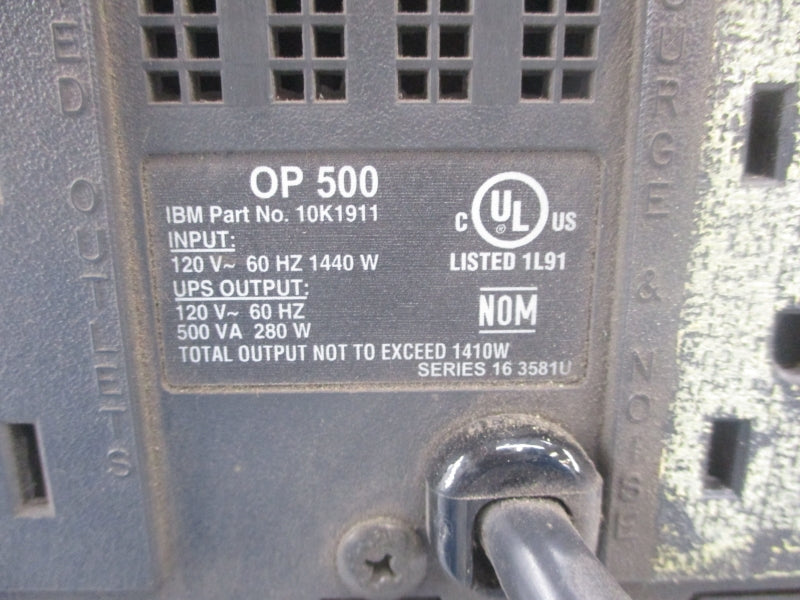 IBM OP500 10K1911 SER. 16 120V UNMP