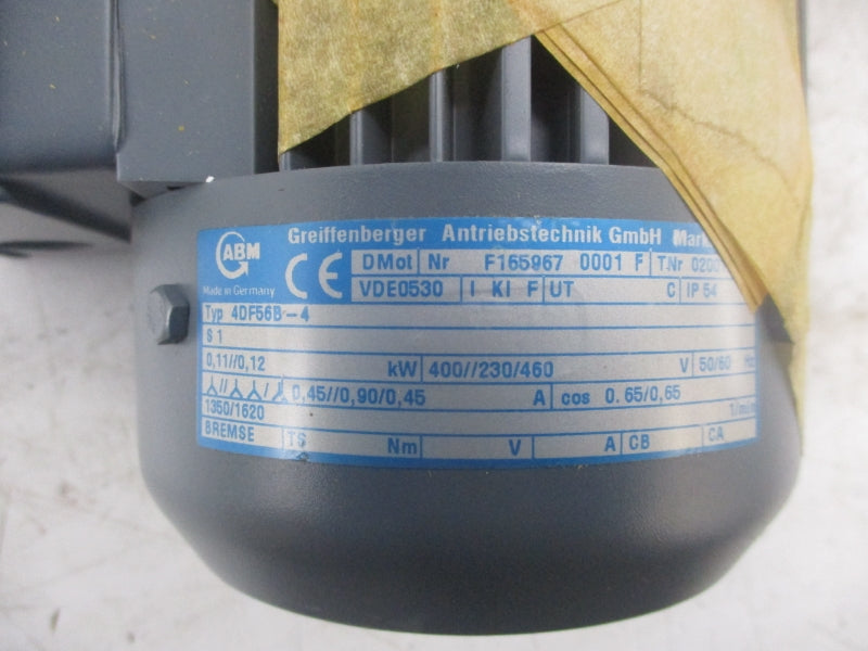 ABM 4DF56B-4 460V 0.45A UNMP