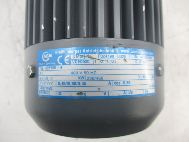 ABM 4DF56B-4 460V 0.45A NSNP