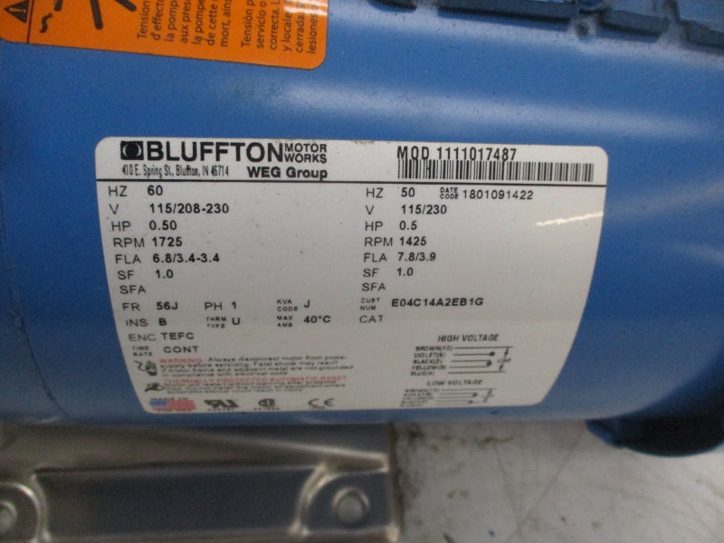 GOULDS 1ST2C4A4 1111017487 115/208-230V 6.8/3.4-3.4A NSNP