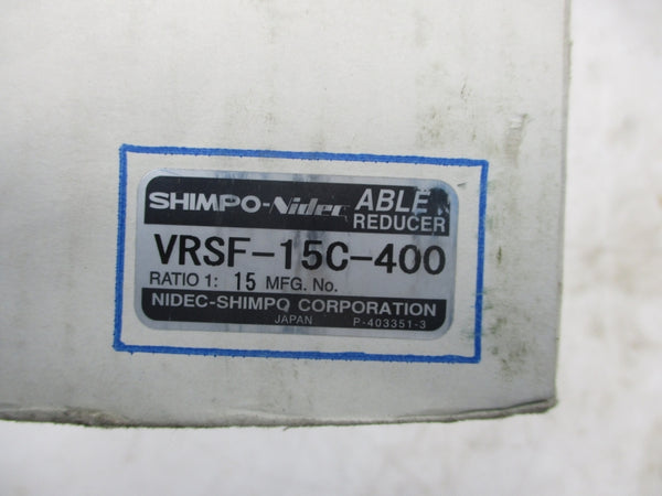 SHIMPO VRSF-15C-400 NSMP