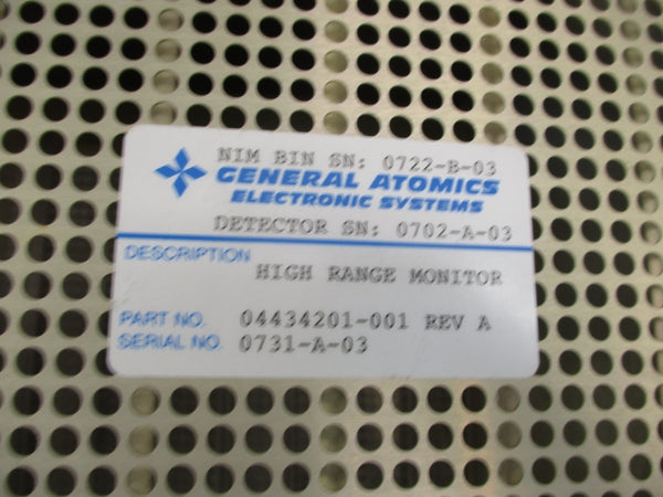 GENERAL ATOMICS 04434201-001 REV. A NSNP