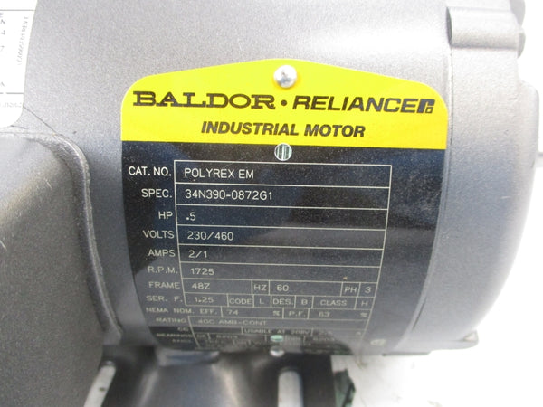 BALDOR POLYREXEM SER. F 230/460V 2/1A NSNP