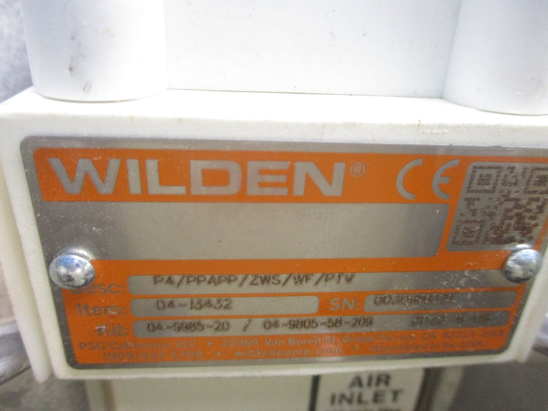 WILDEN P4/PPAPP/ZWS/WF/PTV 04-13432 NSNP
