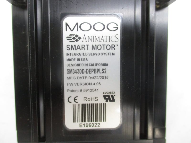 MOOG SM3430D-DEPBPLS2 F/W 4.95 NSNP