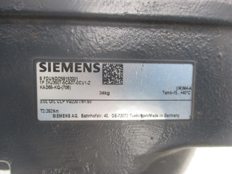 SIEMENS 2KJ3507-5CA07-0CU1-Z NSNP