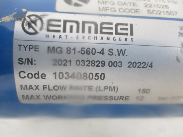 EMMEGI MG81-560-4-SW 150PSI NSNP