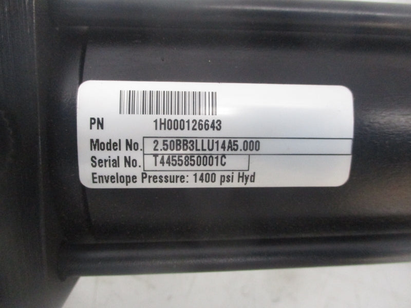 PARKER 1H000126643 2.50BB3LLU14A5.000 1400PSI NSNP
