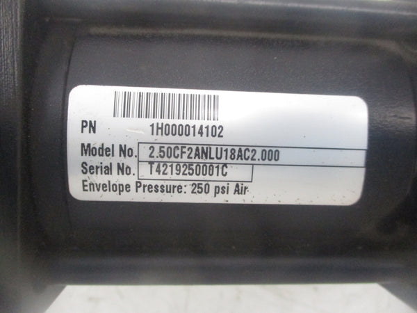 PARKER 1H000014102 2.50CF2ANLU18AC2.000 250PSI NSNP