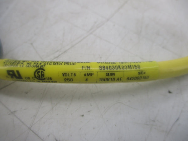 DANIEL WOODHEAD 884030K03M150 250V 4A NSNP