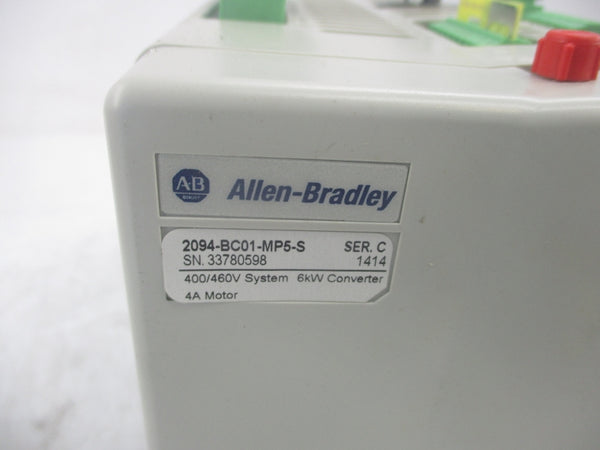 ALLEN BRADLEY 2094-BC01-MP5-S SER. C F/W 1.127 95-264VAC 6A NSMP