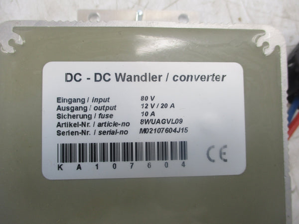 DC-DC WANDLER 8WUAGVL09 80V 10A NSNP