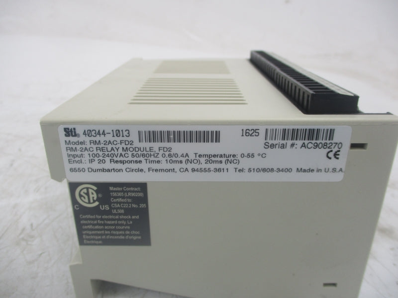 STI 40344-1013 RM-2AC-FD2 100-240VAC 0.6/0.4A NSMP