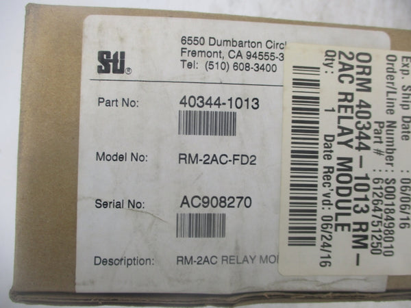 STI 40344-1013 RM-2AC-FD2 100-240VAC 0.6/0.4A NSMP