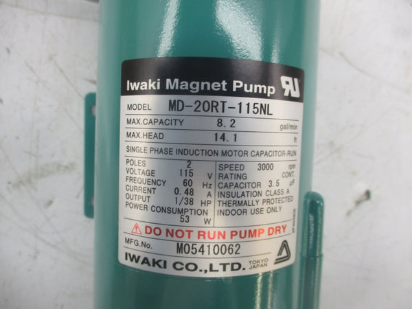 IWAKI MD-20RT-115NL 115V 0.48A NSMP
