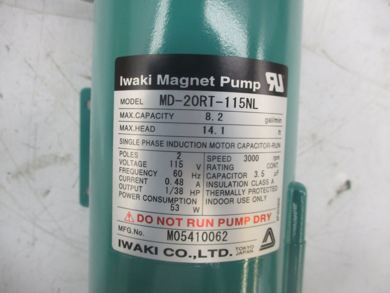 IWAKI MD-20RT-115NL 115V 0.48A NSMP