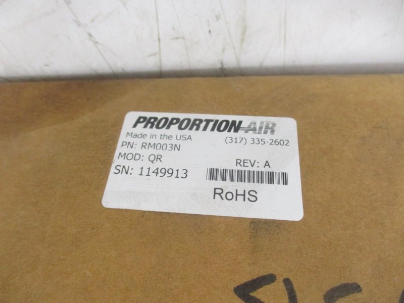 PROPORTION AIR RM003N REV. A NSMP