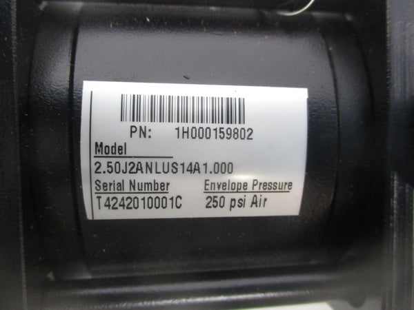 PARKER 1H000159802 2.50J2ANLUS14A1.000 250PSI NSNP