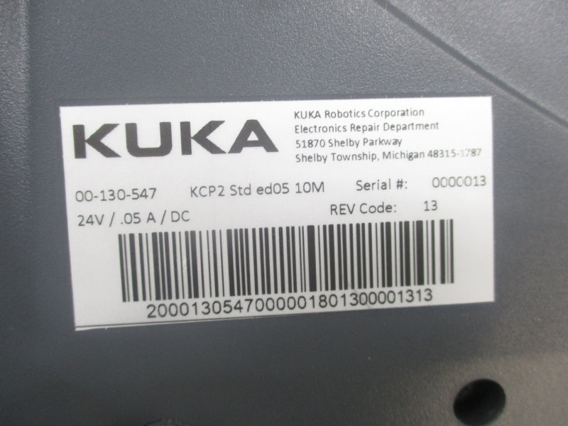 KUKA 00-130-547 KCP2 24V .05A NSNP