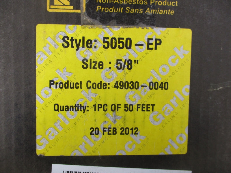 GARLOCK 49030-0040 5050-EP 5/8" NSMP