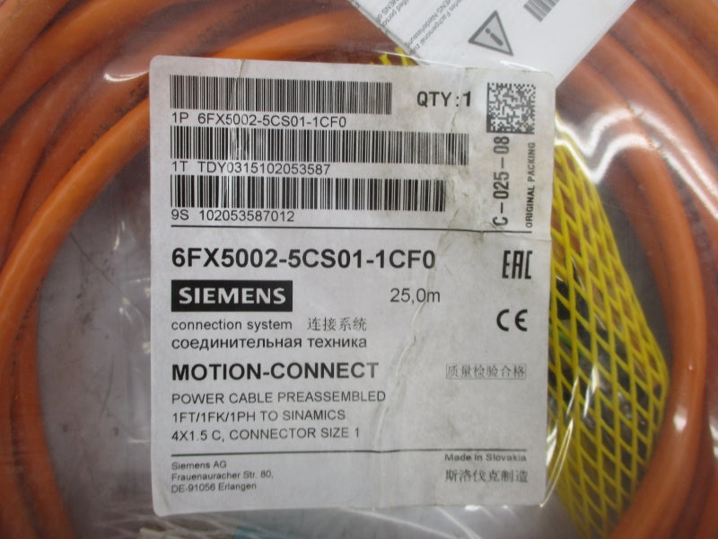 SIEMENS 6FX5002-5CS01-1CF0 NSMP