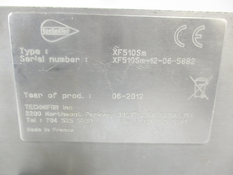 TECHNIFOR XF510Sm UNMP