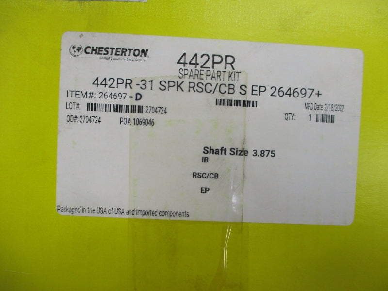 CHESTERTON 442PR 264697 3.875" NSFS